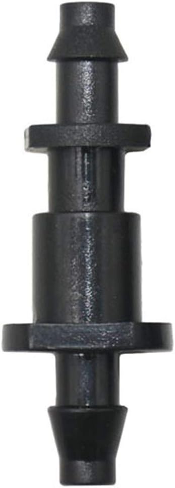 Household Hose Adapter 1/4 inch Hose Barb Connector Removable Repair Connector Thread 4/7Mm Hose Connector 2-Way Connector Straight Connector 20/a