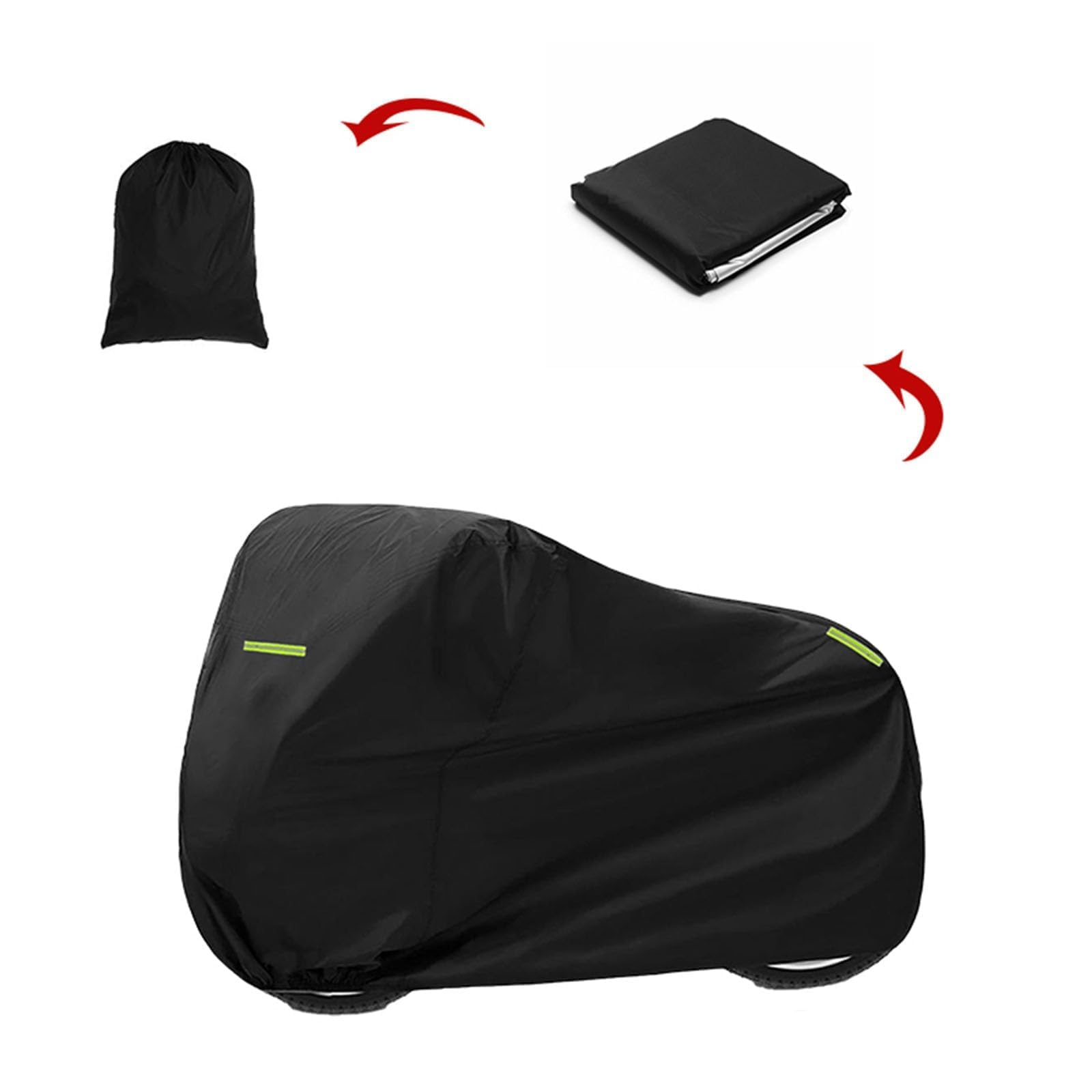 Telo Moto Impermeabile per Kawasaki Z900 Z900RS Z 900 Z900 Rs, Telo Coprimoto Resistente a Acqua Polvere Portatile Telo Moto da Esterno Interno, Moto Accessori