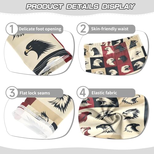 Girls Leggings Falcon Silhouette Toddler Girls Clothes Leggings for Girls Toddler Girls Leggings 3-4T3