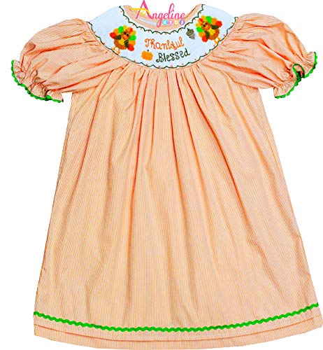 smocked thanksgiving dress