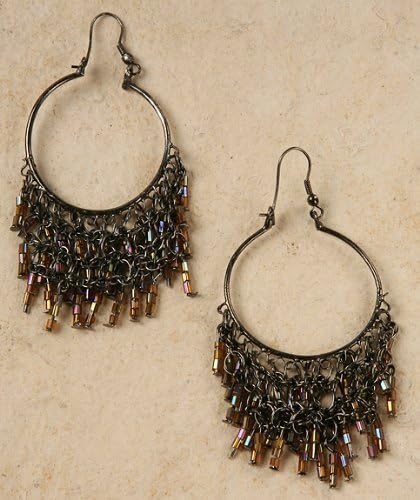 Earrings - Chandelier Hoops, 2.5 Inches