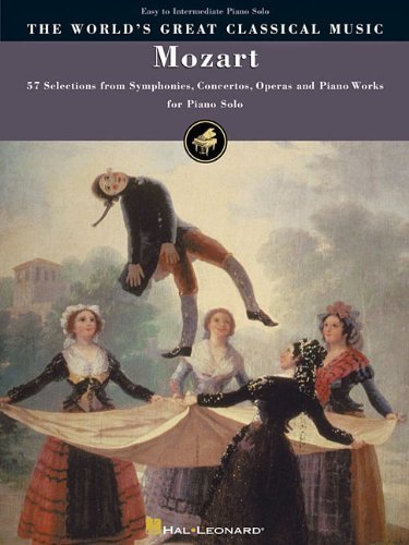 Mozart: 57 Selections from Symphonies, Concertos, Operas and Piano Works Easy to Intermediate Piano Solos (World's Greatest Classical Music) by (2000-09-19)