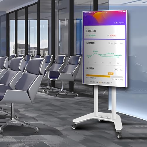 Soporte móvil para TV de 32 a 60 pulgadas ajustable con ruedas