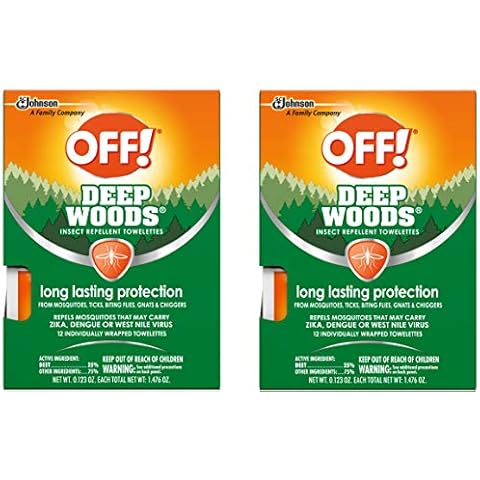 OFF! Deep Woods Towelettes, 12 CT (Pack - 2) Cover