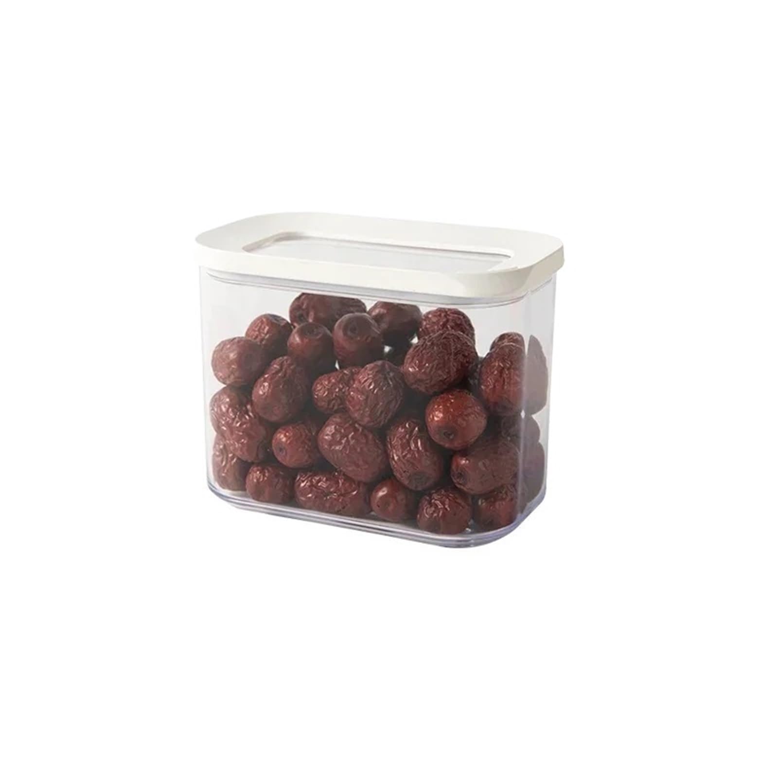 LSNNMU 3pcs Plastic Sealed Storage Box Transparent Food Container Coffee Bean Organizer Dried Fruit Cereal Dispenser Kitchen Items For Preserving(1000ml)
