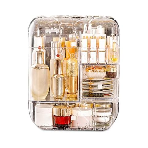 Galatée Tragbare Make Up Organizer Kosmetikbox Kosmetische Aufbewahrungs Box Beauty Organizer Badezimmer/Schlafzimmer Cover