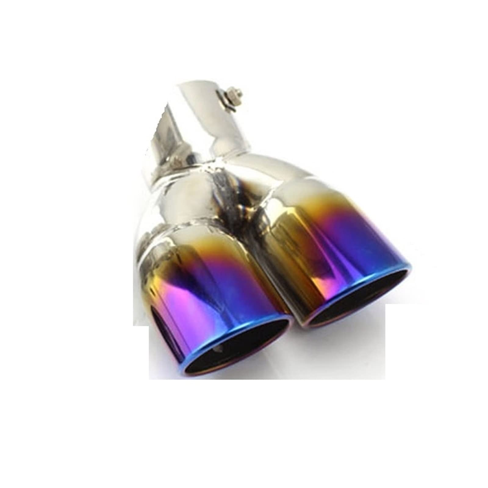 per N&issan per X-Trail 2014 2015 2016 2017 2018 2019 2020 2021 2.0L 2.5L Auto Silenziatore in Acciaio Inox Terminale Punte di Scarico Tubo Scarico Auto (Colore : 2.5L Blue)