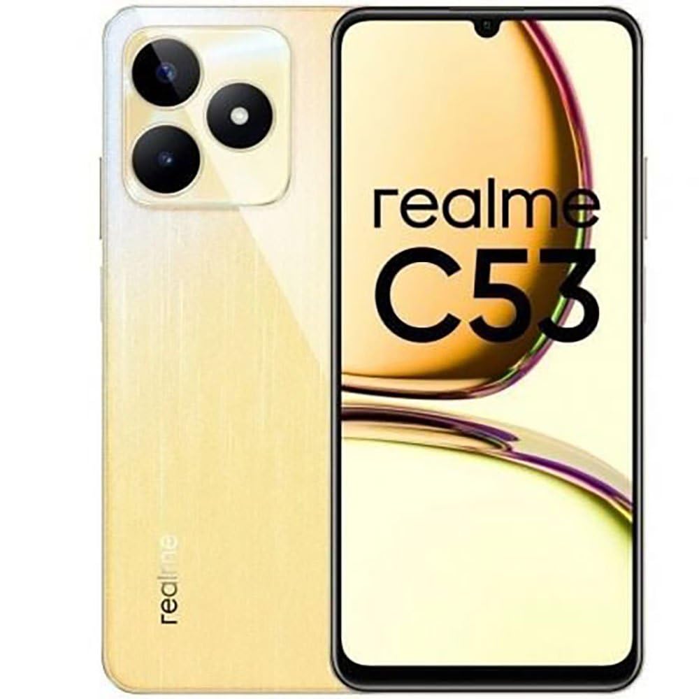 realme スマートフォン ゴールド realme C53 Smartphone, 6.74 Inches, 8 GB RAM, 256 GB, Gold