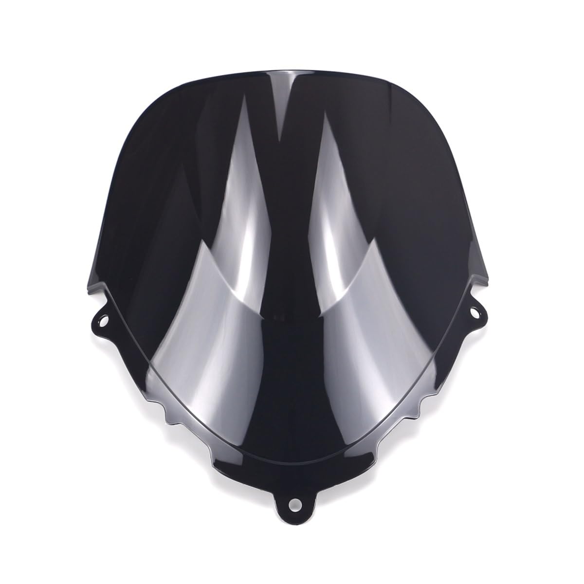 Alamor Windschutzscheibe Für Suzuki GSX 600/750F Katana (1998-2008) – Aus ABS-Kunststoff, Schwarz/transparent