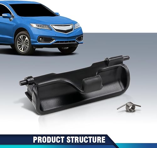 Miniatura 113 de PIT66 Tapa de consola central compatible con Hyundai Sonata 2015-2019, color gris