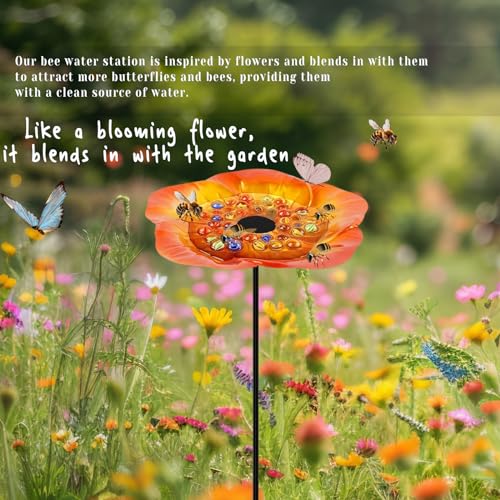 image for BBRGIRL Butterfly Feeder - Outdoor Butterfly Puddler,Bee Cups for Gard