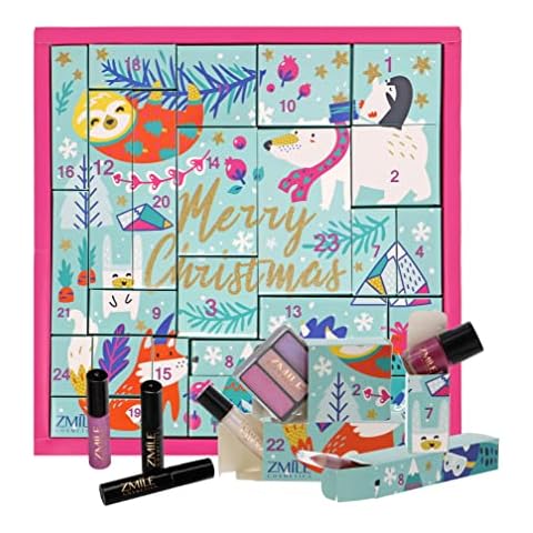 ZMILE Makeup Beauty Advent Calendar Cosmetic Christmas Gift - Animals Puzzle Cover