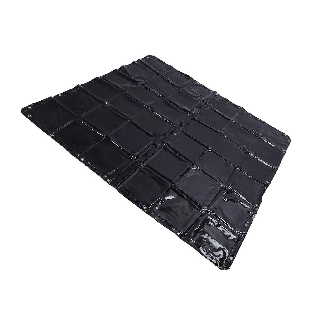 174 x 174 pour m écran de soudure résistant aux UV et aux flammes, filtre optique classe 6, rideau de soudure en polyéthylène vert foncé avec points de suspension renforcés