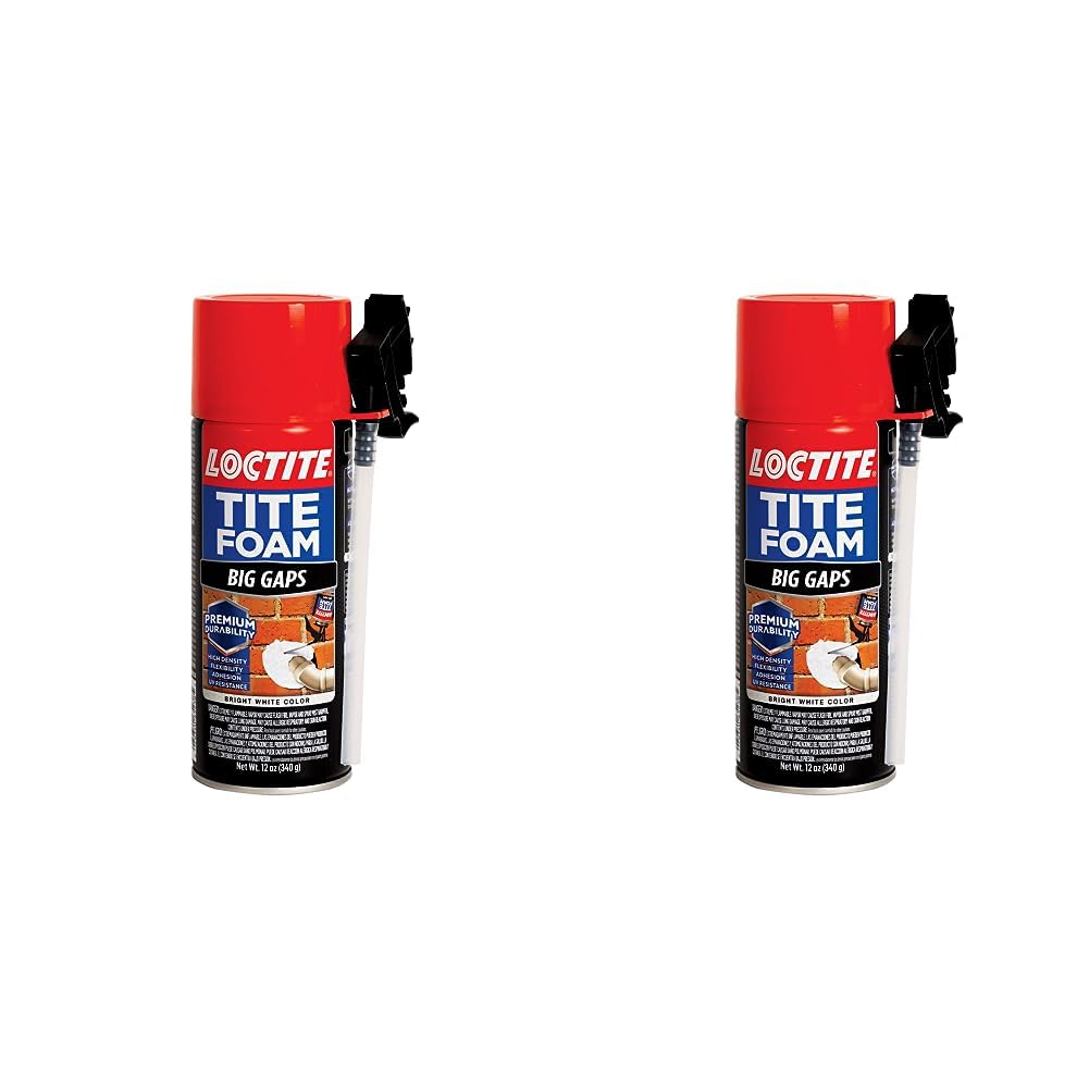 Loctite Tite Foam Big Gaps Spray Foam Sealant, Polyurethane