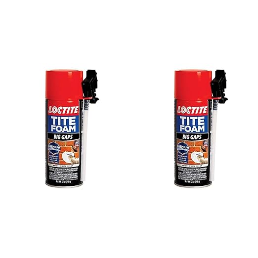 Loctite Tite Foam Big Gaps Spray Foam Sealant, Polyurethane
