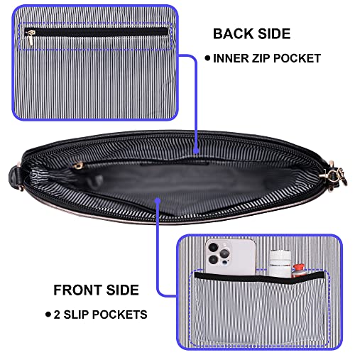 Image of Solene Womens Lightweight Medium Crossbody Purse with Tassel, Perfect Size Crossbody Bags for Daily Use, travel