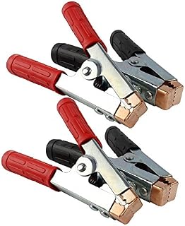 4PCS 1000A Alligator Clip Test Lead Electrical Battery Charging Charger Clamp Assortment Connector