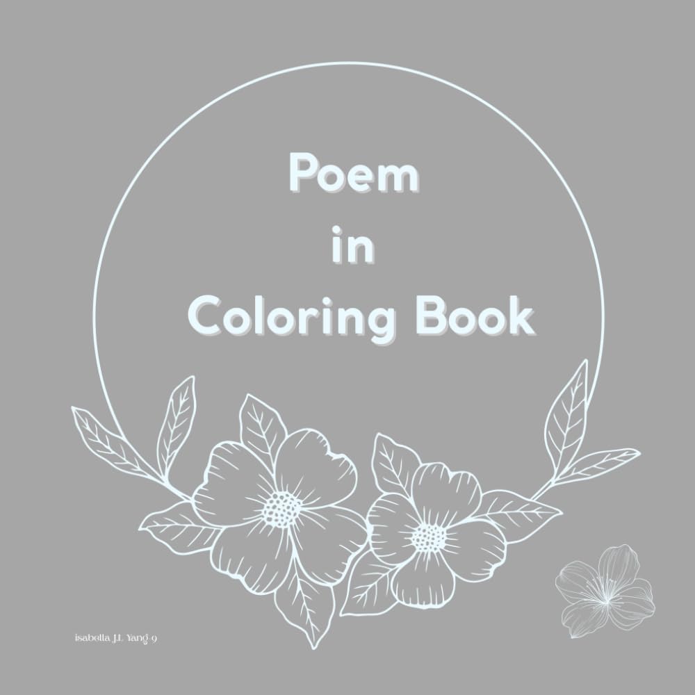 Poem in Coloring Book