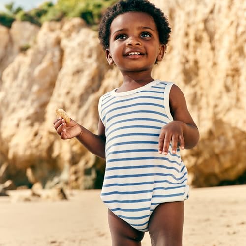 Amazon Essentials Unisex Babies x Sofia Grainge Cotton Interlock Unisex Baby Bubble Bodysuit, Light Yellow Ice Cream, 18 Months - image 2
