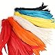 Yalulu 20 Stück 30-35 cm Größere Natur Feder Hahn Feder Fasan Hahnfeder Federn zum Basteln Kopfschmuck Schmucksfedern DIY (Orange)