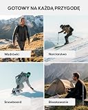 DANISH ENDURANCE Bielizna Merino Męska, Długi Rękaw, Ciemnozielony, XL