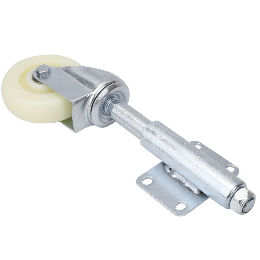 Eurobuy 4in Schwere Federbelastete Lenkrolle Nylon Tor Rad 440Lbs Tragfähigkeit