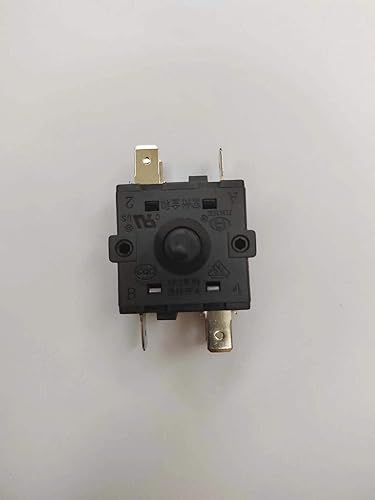 Miniatura 5 de FZ31-9 XK2 Series 15A 250V T125 6 pines 4 Posiciones Interruptor giratorio 1PC