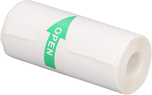 Miniatura 7 de Papel de impresora térmica, 10 rollos de papel de impresión autoadhesivo, mini papel de impresión de 2.244 x 0.984 in, papel de impresión térmico