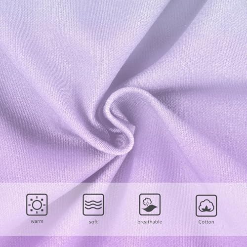 Joisal Flower Girls Underwear Toddlers 2t Cotton Girl Panties Cute Elegant Blue Heliotrope Gradient Underpants Briefs3