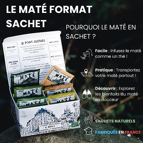 Coffret Dégustation Yerba Maté Cadeau Idéal Idée Détox BIO - 3