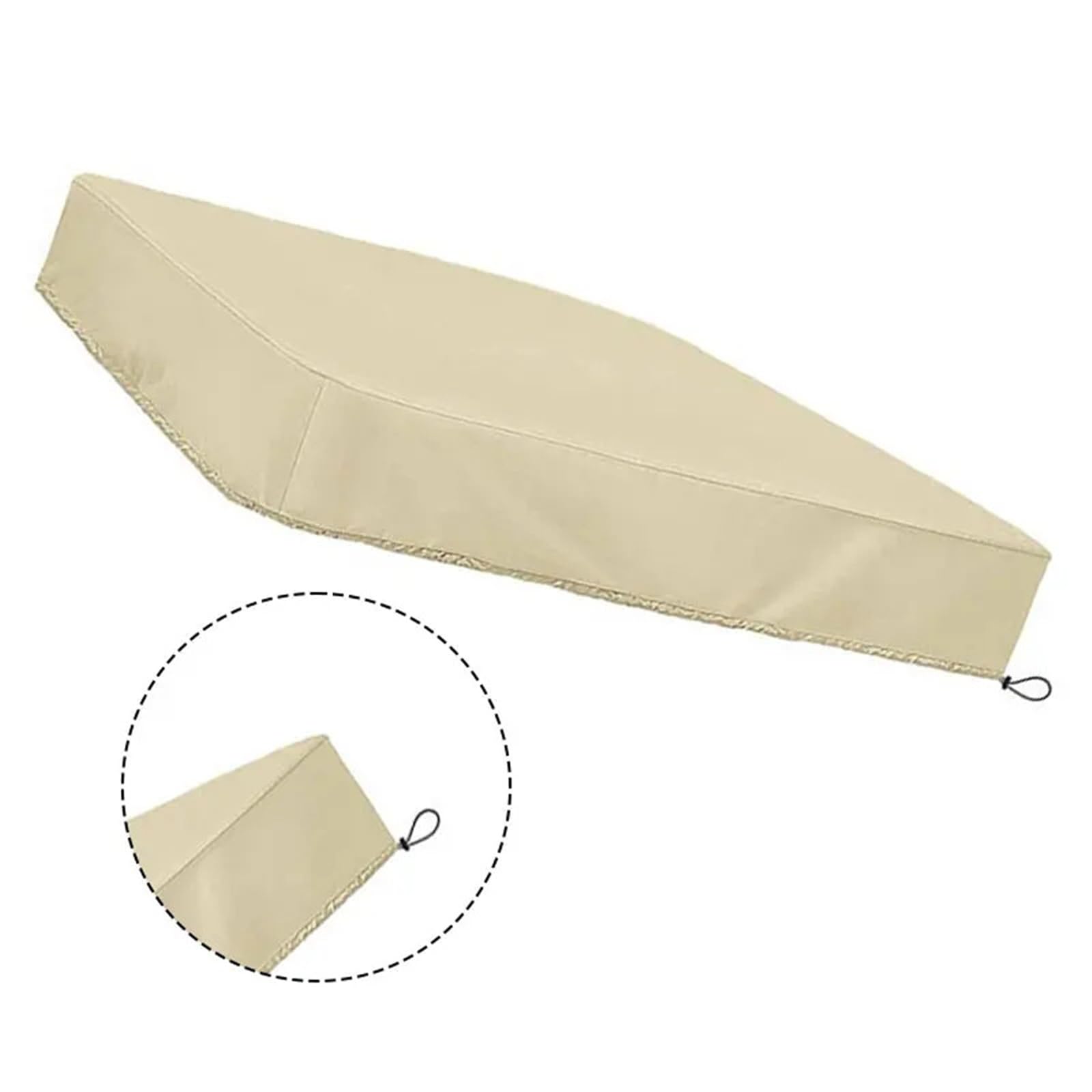 Couvercle de bac à Sable Accessoires de Jardinage Housse bac à Sable Beige Installation Facile(200x200x20cm)