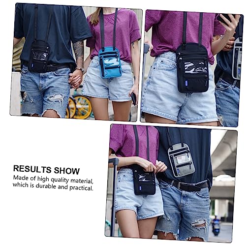 GALPADA 1 Unidade Saco De Documentos Rfid Dinheiro Família Titular Do Passaporte Saco De Telefone Pu