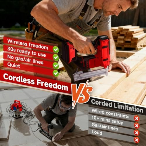 VeriLuxe 2-in-1 Cordless Brad Nailer (Milwaukee) thumbnail 5