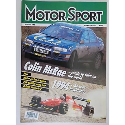 Motor Sport magazine January 1995 Volume LXXI Number 1