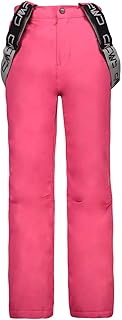 Pantalones de esquí infantiles, color rosa, 176