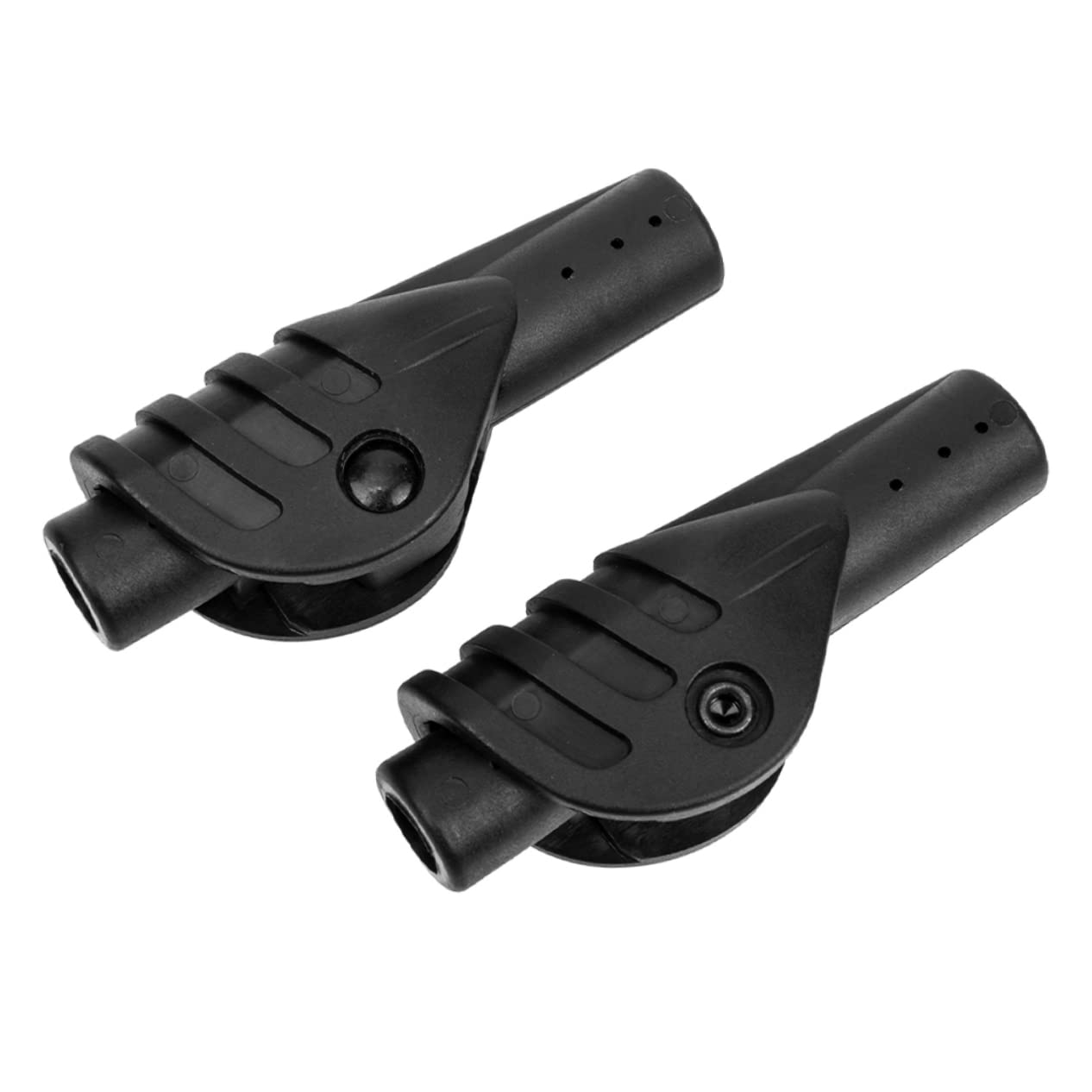 BESPORTBLE Composants De La Tente Extérieur Tentes Connecteur SMA Perçable De Plein Air Joint De Tige De Support De Tente Connecteurs De Joint De Tente Fibre De Carbone Black