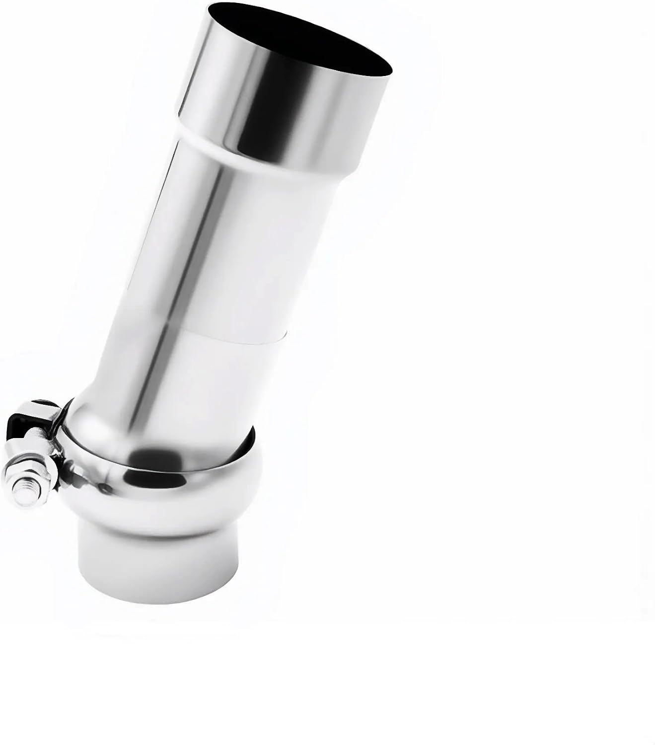 2.5 Inch 45 Degree Adjustable SS304 Stainless Steel Bend Tube Exhaust Elbow Pipe for Car Customized Modified Exhaust System