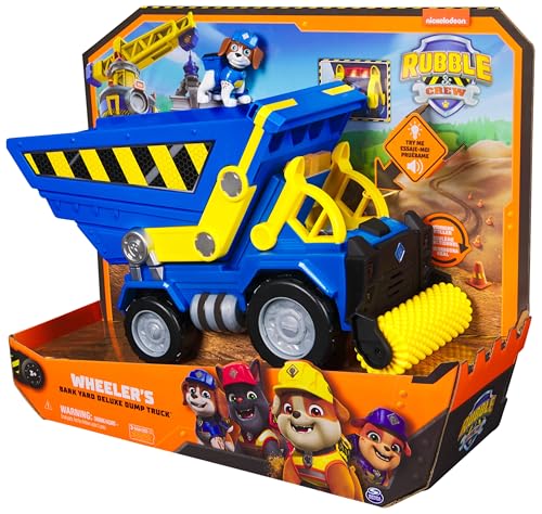 Ruben & Compagnie - Véhicule Deluxe Benji - Voiture Figurine Pat Patrouille À Collectionner - Dessin Animé Aventures Constructions - Pat Patrouille Jouet - Voiture Enfant - Jouet Enfant 3 Ans Et +