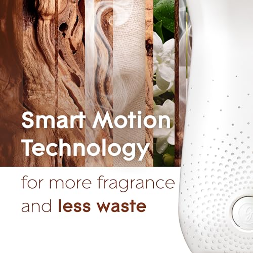 Glade Sense & Spray Air Freshener Refill, Motion Activated Automatic Room Spray and Odour Eliminator for Home, Sandalwood & Jasmine, Duo Pack (2 x 18ml) - Image 4