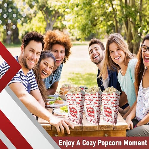 Image of 1oz Paper Popcorn Bags for Individual Servings - Pack of 500ct (500)