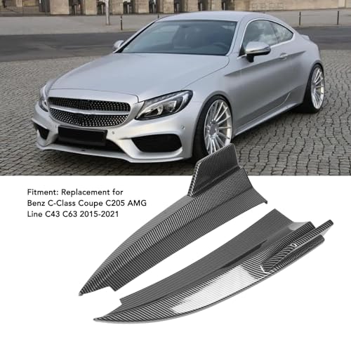 Diffuseur arrière look carbone premium pour Classe C Coupé C205 AMG Line - 5