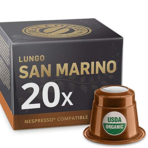 Mixed Variety Pack: 100 Nespresso Compatible Capsules. Organic/Fairtrade Nespresso Capsules. 9 Different Varieties.
