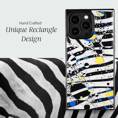 Image of COCOMII Rectangle for iPhone 16 Pro Case, Bold Chroma Zebra