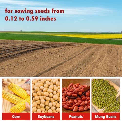Sembradora manual de jardín con caja de 8.27 lb miniatura 3