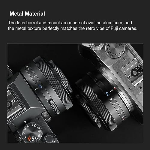 image for TTArtisan AF 27mm F2.8 f/2.8 XF-Mount APS-C Auto Focus STM Lens for Fu