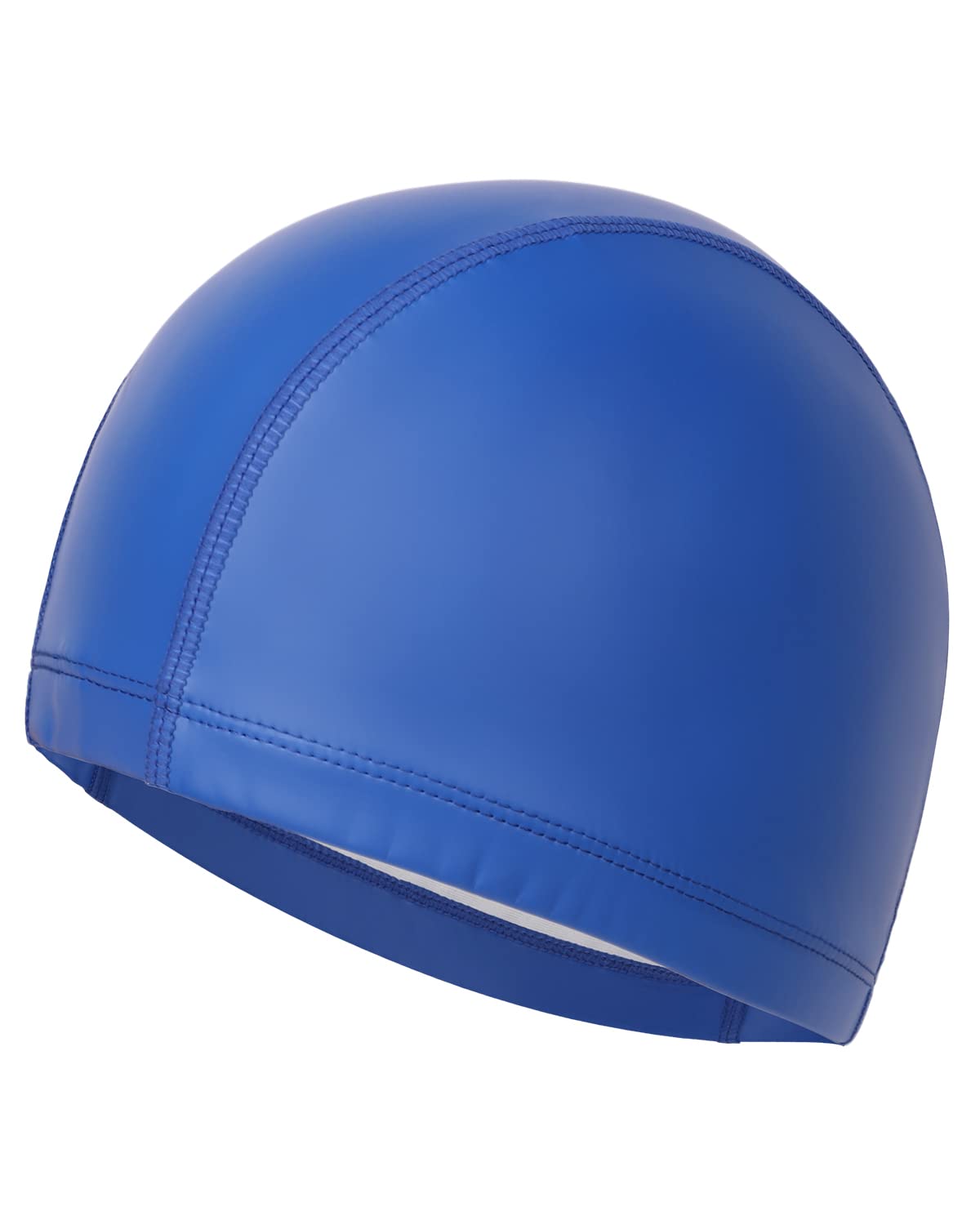 Zylioo High Elasticity Swim Cap for Big Heads,Large Size Swimming Caps for Short Hair,Solid Color Waterproof Pool Cap