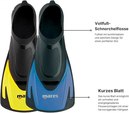 Miniatura 6 de Mares Hermes - Aletas de entrenamiento, cortas