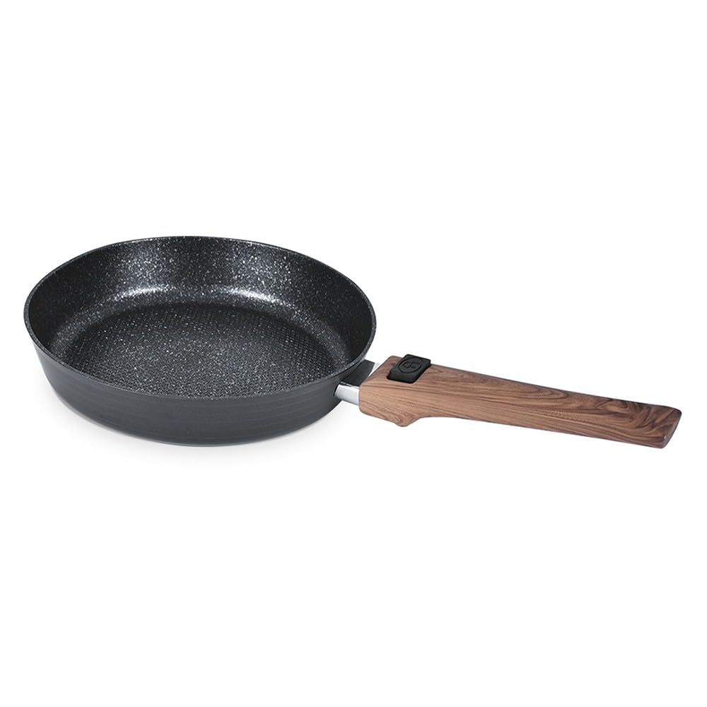Durandal Poêle antiadhésive Légende en céramique sans PFAS-​Poêle à manche amovible compatible four & induction 20,​24,​28,​32cm