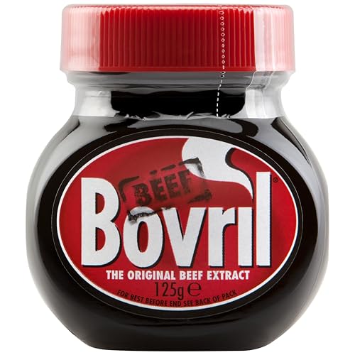 Bovril Beef & Yeast Extract Paste high in protein for a powerful meaty kick 125 g