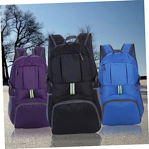 Mochila Deportiva Plegable Ligera Negra miniatura 4